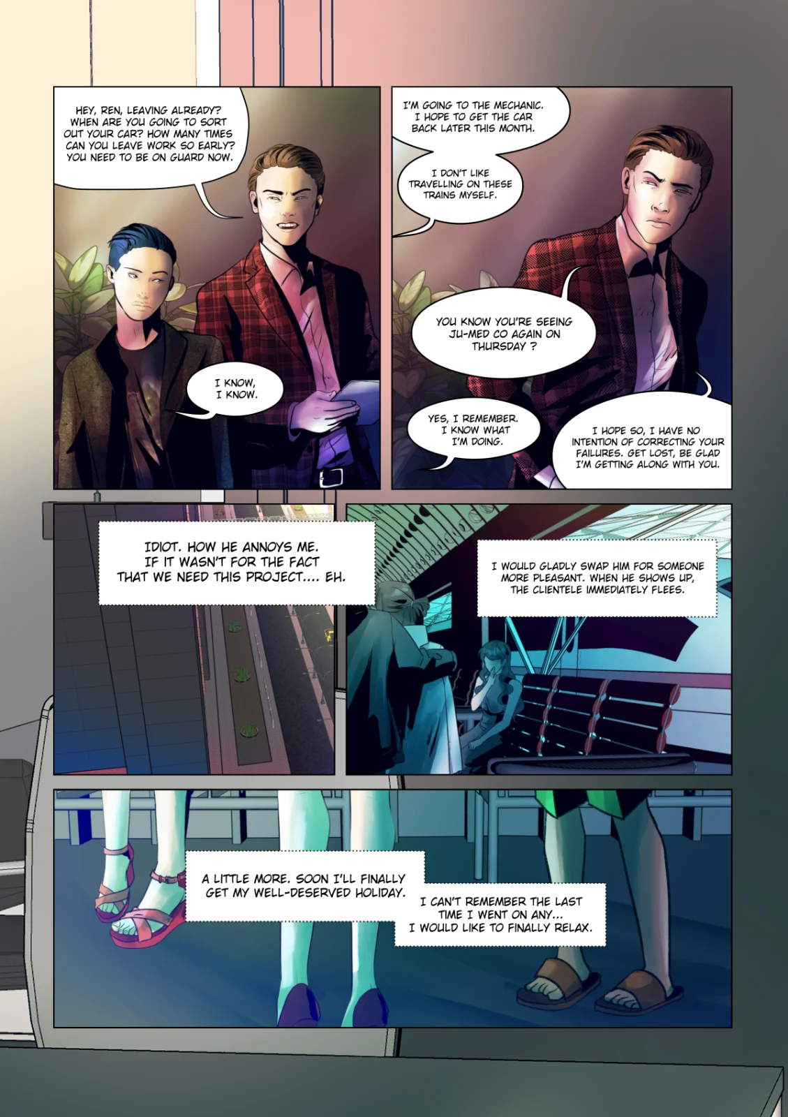 The Last Train, Chapter 3: Am I crazy?, page 4