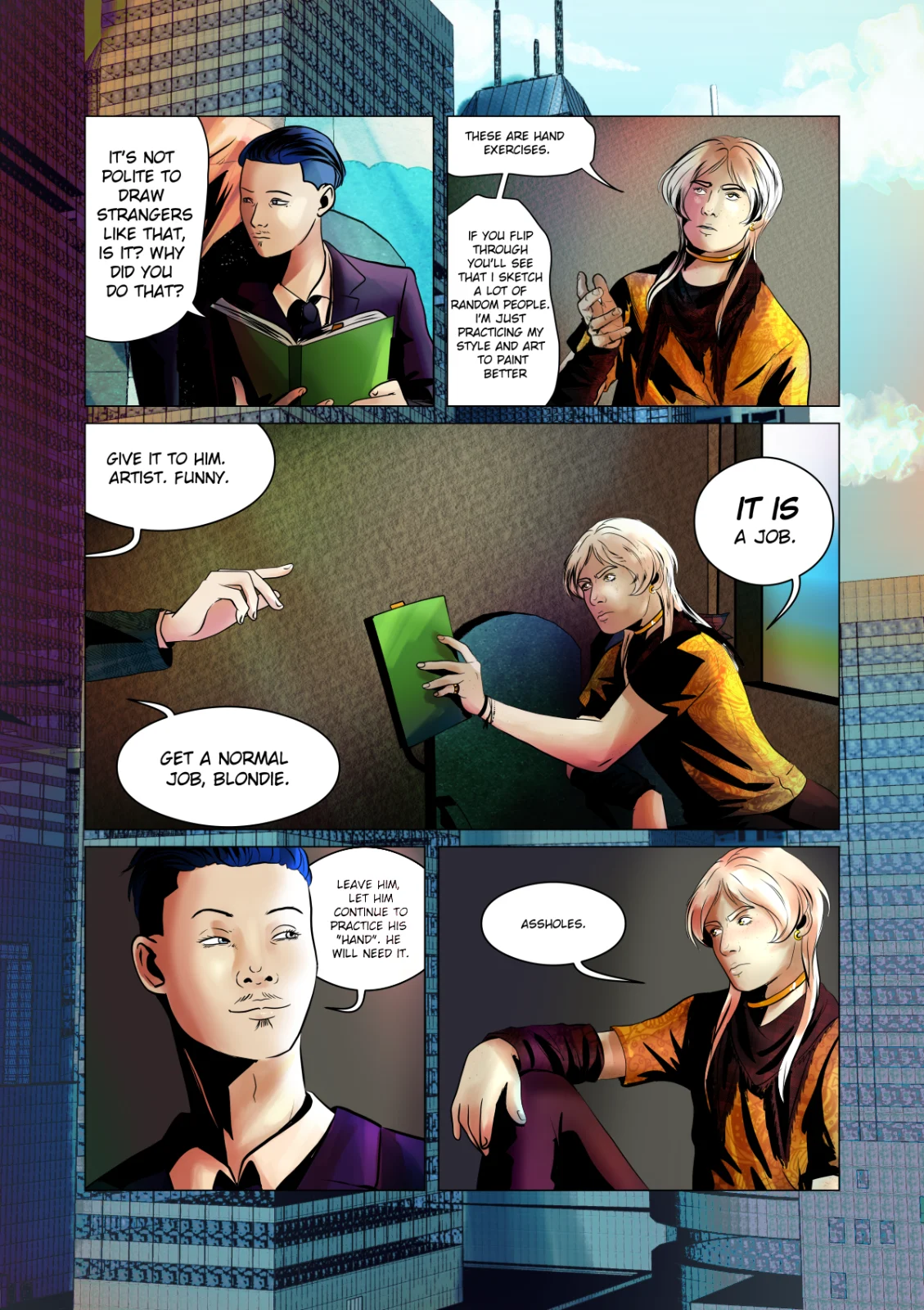 The Last Train, Chapter 1: I'm Ren., page 5