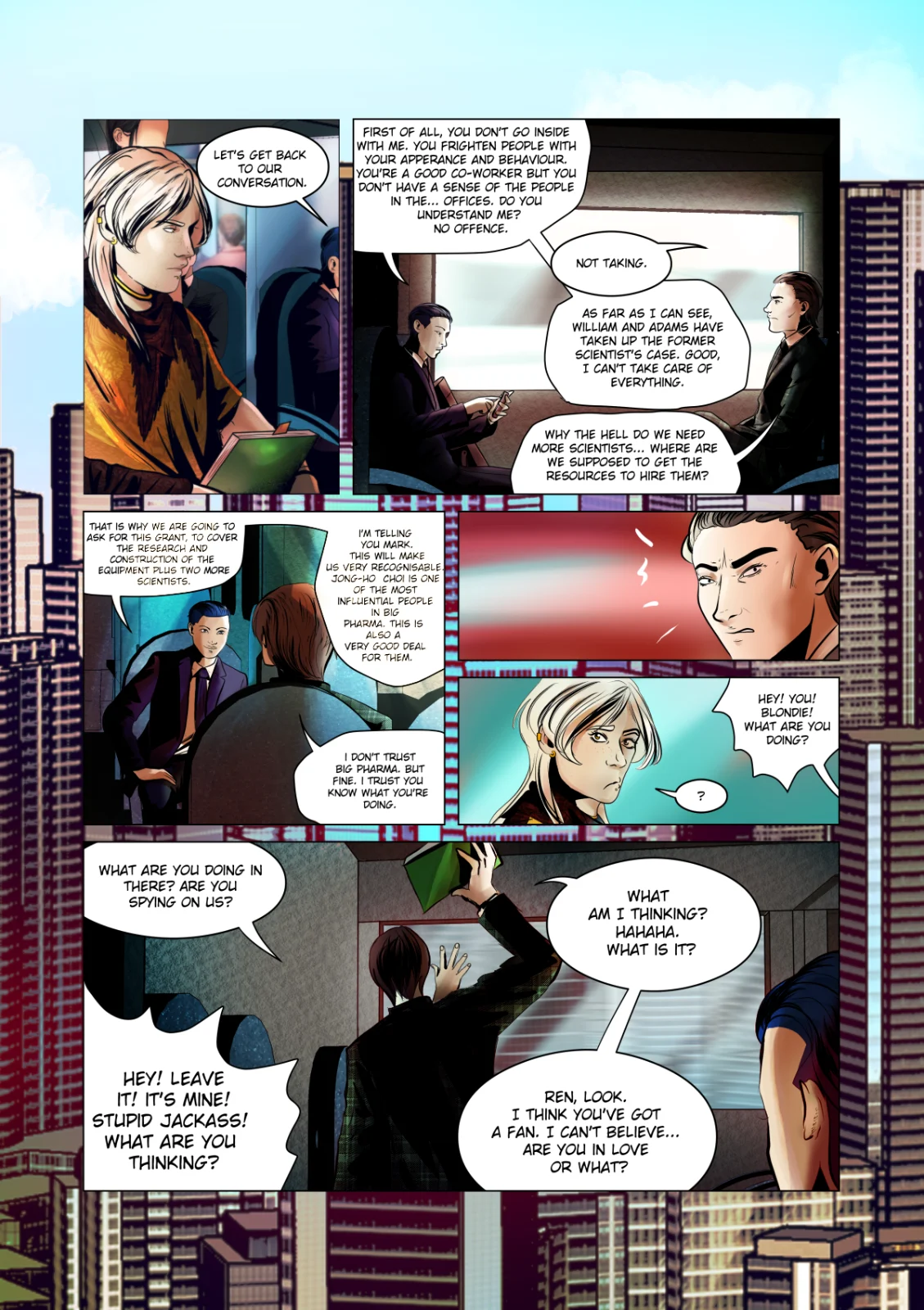 The Last Train, Chapter 1: I'm Ren., page 3
