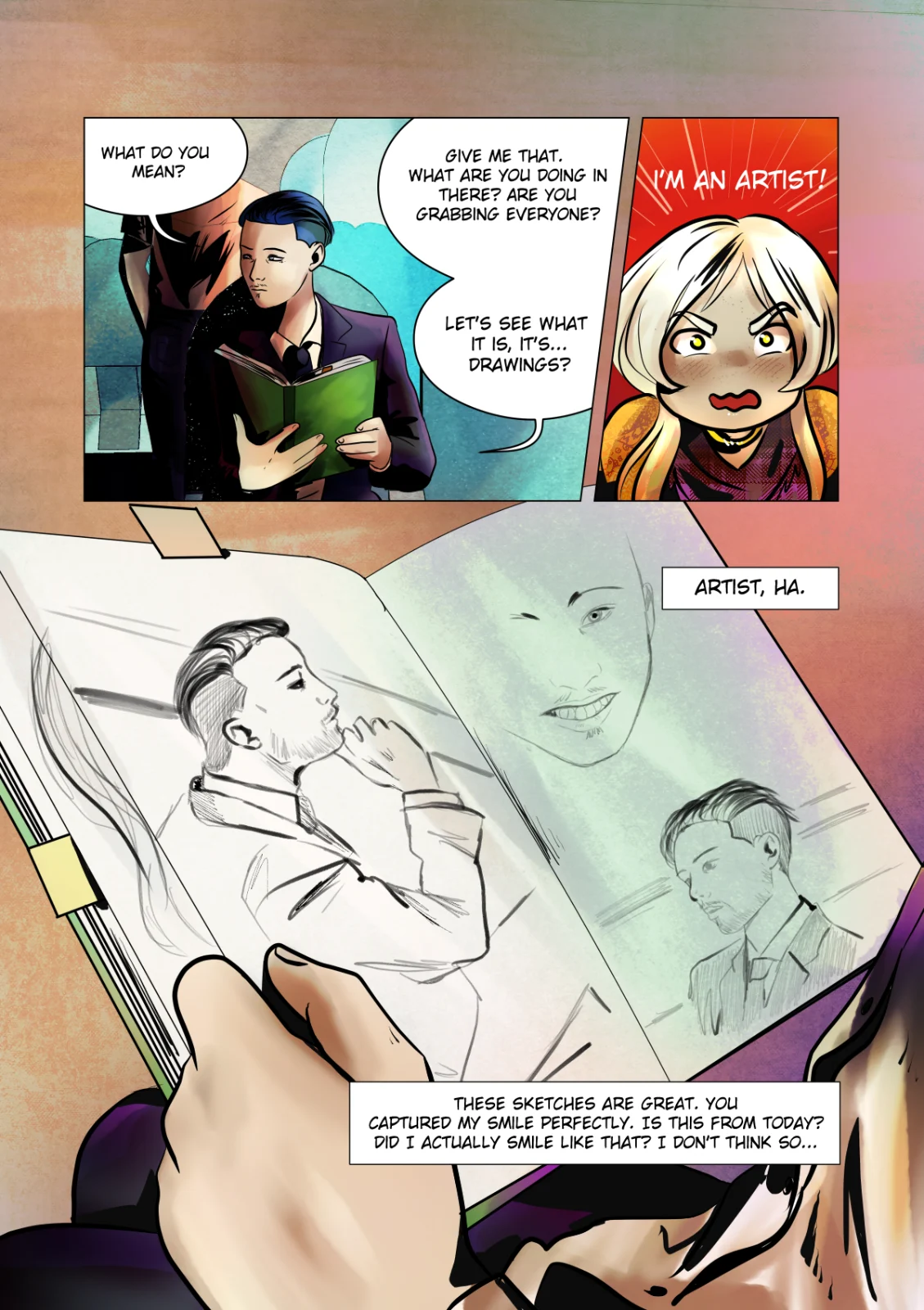 The Last Train, Chapter 1: I'm Ren., page 4