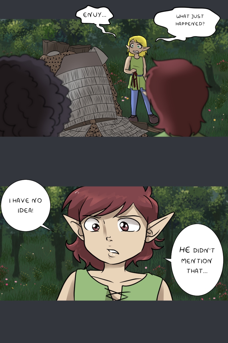 Laos Chronicles: Tumult, Chapter 6: The shield for monster., page 20