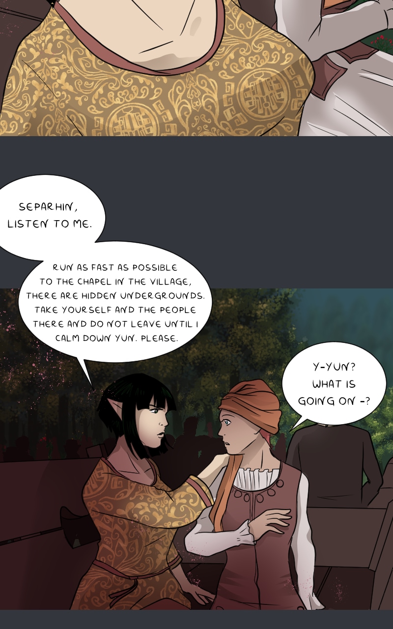 Laos Chronicles: Tumult, Chapter 6: The shield for monster., page 28