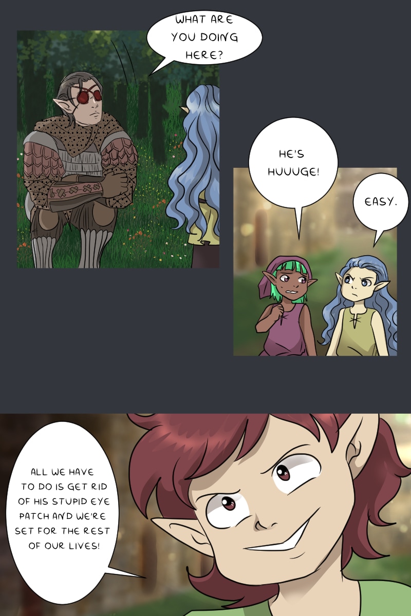 Laos Chronicles: Tumult, Chapter 6: The shield for monster., page 16