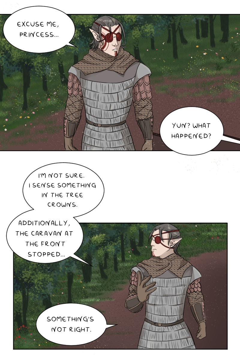 Laos Chronicles: Tumult, Chapter 6: The shield for monster., page 12