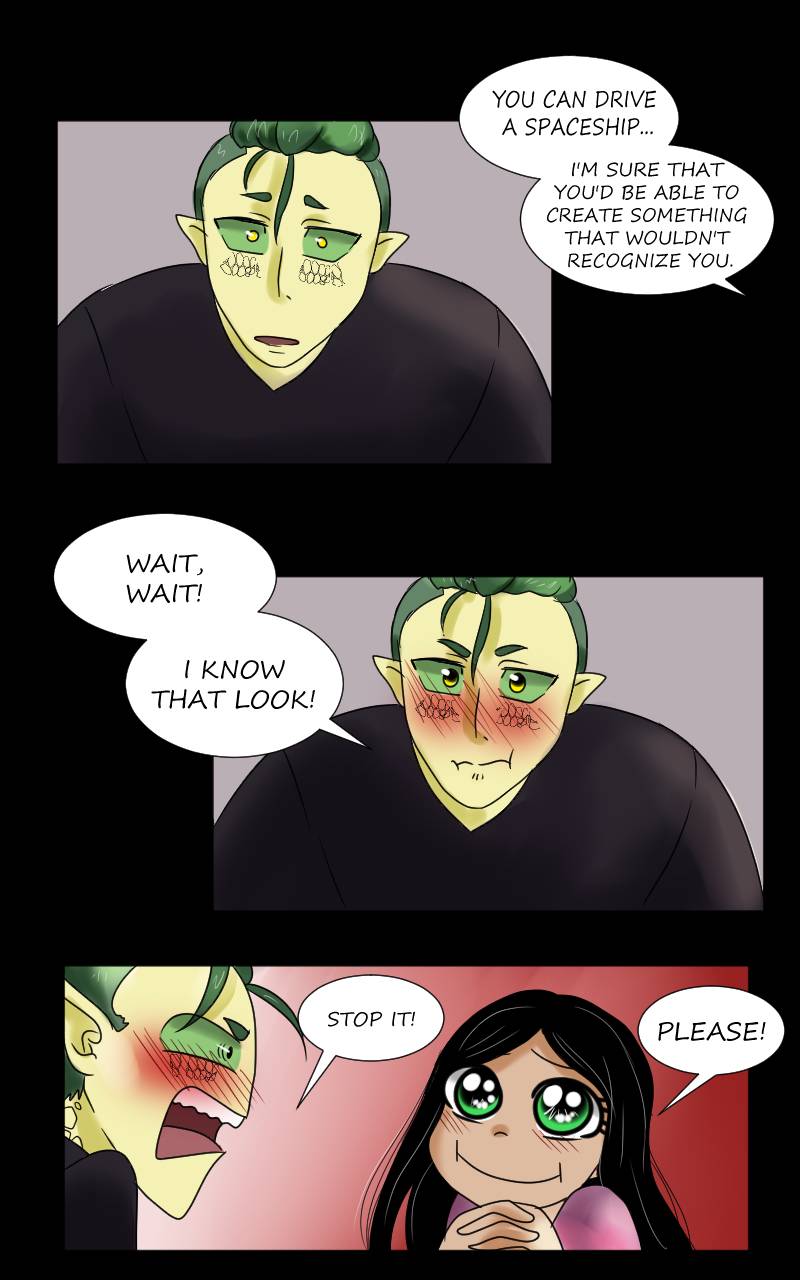 My own Alien, Chapter 4: The end., page 5
