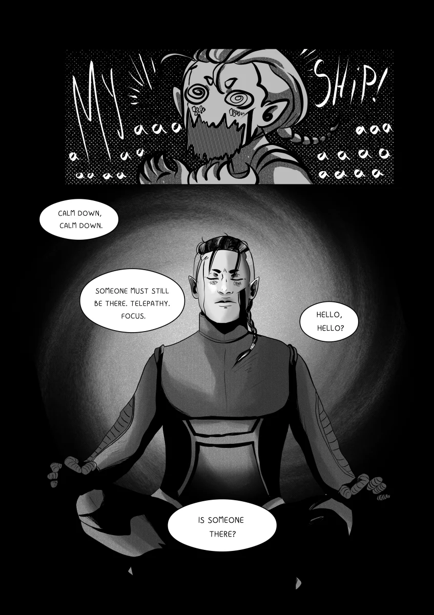 My own Alien [remake], Chapter 1: An Alien?, page 6