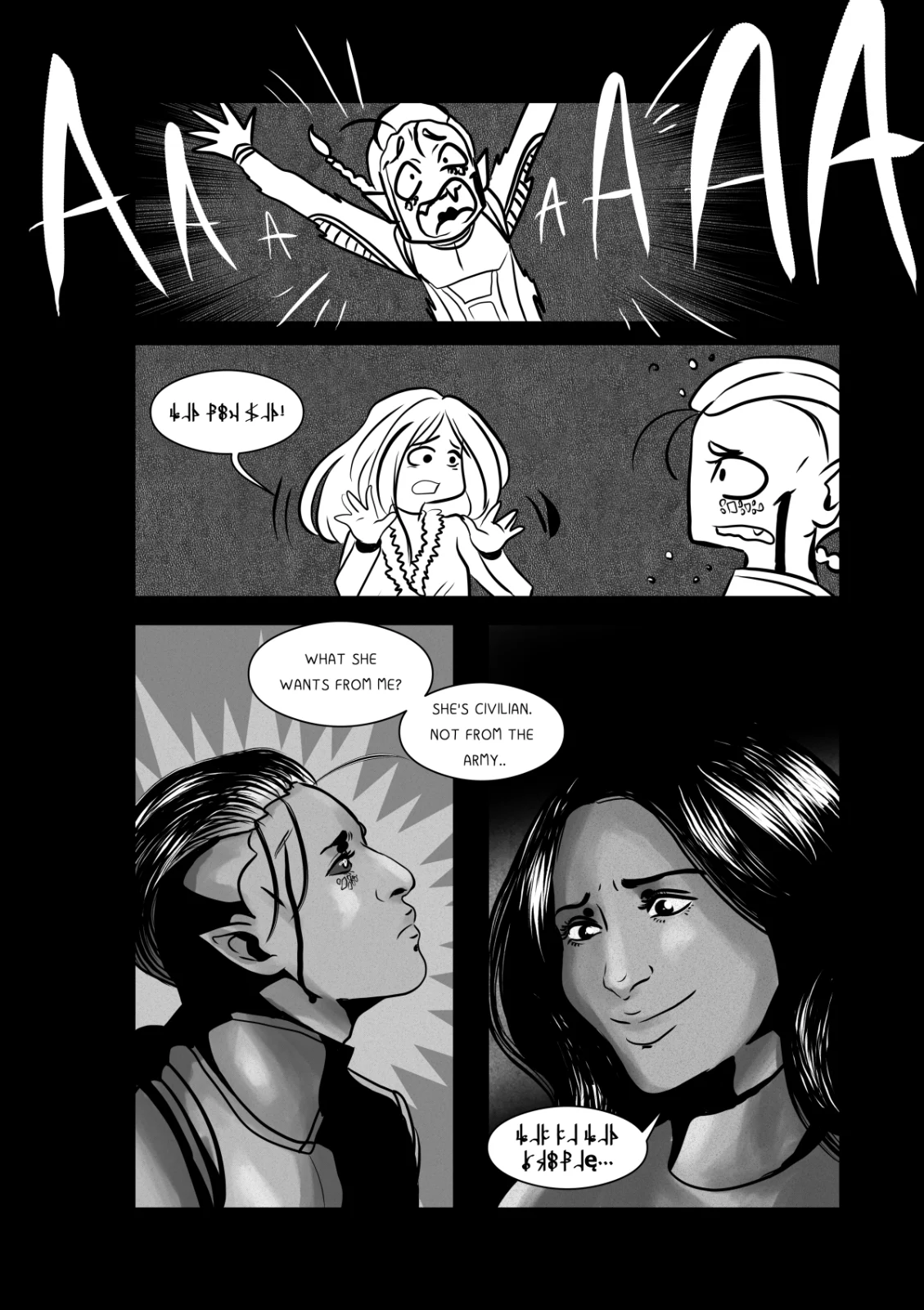My own Alien [remake], Chapter 1: An Alien?, page 10