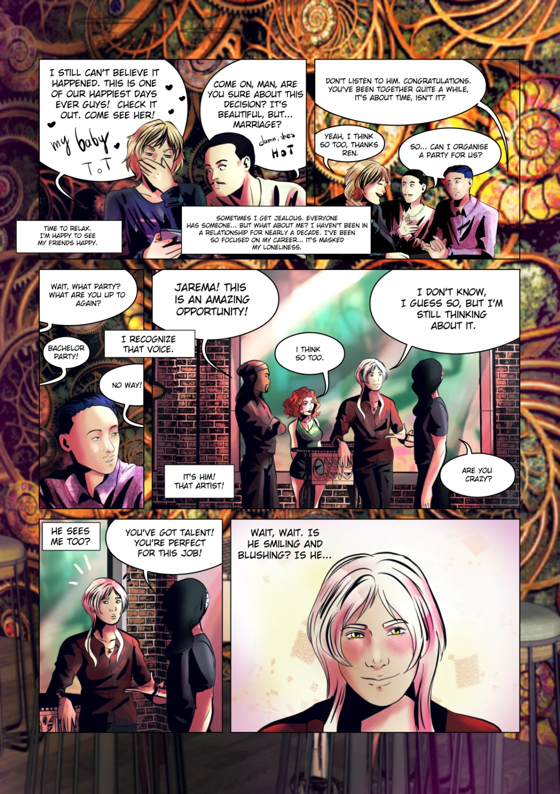 The Last Train, Chapter 2: Cheers!, page 3